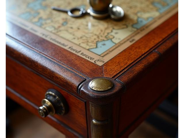 Restauratie Antieke Scheepskaarttafel